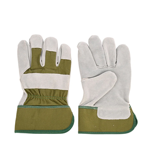 Guantes de Trabajo de Cuero Vacuno Resistentes Canadienses, Guantes de Seguridad Industriales de Larga Duración, Protección para las Manos GSI-CRG-044 Resistentes al Calor - Product Image 4