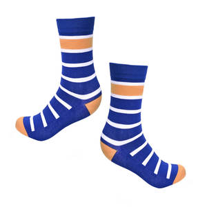 Chaussettes pour hommes en coton à rayures tendance, prix de gros, fabrication en usine, nouveau style de chaussettes pour hommes - Product Image 6