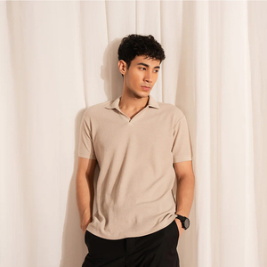 Polos de ajuste personalizado para hombre OEM de alta calidad a medida 100% algodón manga corta antiarrugas transpirable ropa de trabajo cómoda - Product Image 4