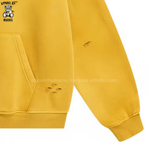 เสื้อฮู้ดดี้ลำลองสไตล์โมเดิร์นสำหรับผู้ชาย ผ้าคอตตอนหนา เหมาะสำหรับสตรีทแวร์ในเมืองและกิจกรรมกลางแจ้ง ราคาดี - Product Image 3