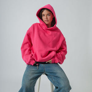 Sudadera con Capucha Unisex Informal de Moda, 100% Algodón, Transpirable, Impermeable, con Lentejuelas de Cristal, 300g, para Otoño/Invierno - Product Image 2