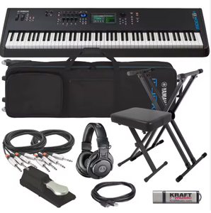 Piano digital electrónico de alta calidad Motif XF8 de 88 teclas, estilo piano vertical, con interfaz MIDI, nuevo. - Product Image 2