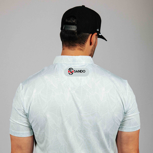 Golf de alta calidad para hombres para camisa de polo que absorbe la humedad bordado de diseño personalizado para deportes Casual Smart Wear-Venta al por mayor - Product Image 3