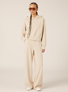 Sudadera con capucha de moda para mujer Fabricación de alta Sudadera con capucha de algodón GSM para ropa elegante - Product Image 4