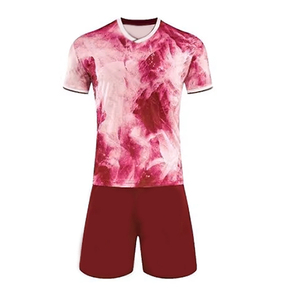 Elegante Conjunto de Uniforme de Fútbol 100% Poliéster para Adultos, Incluye Pantalones Cortos con Estampado de la Camiseta de Francia - Product Image 5