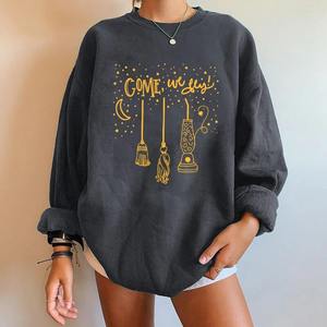100% Cotton Wholesale Knitted Hoodies Casual Drop-Shoulder Streetwear for <b>Woman</b> <b>Top</b> Quality Sublimation Printed Sweatshirts - Product Image 2