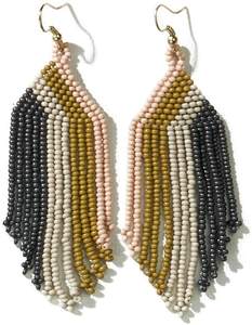 Pendientes de Cuentas de Colores, Cuentas de Vidrio Miyuki, Pendientes de Moda - Product Image 5