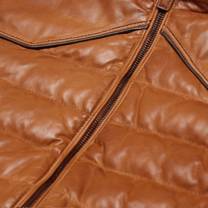 Chaleco de Motocicleta de Cuero de Alta Calidad para Hombre, Último Estilo, Ropa de Invierno de Cuero para Exteriores - Product Image 3