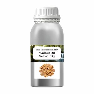 Aceite de nuez natural puro 100% de calidad superior prensado en frío para el crecimiento del vello corporal de la piel olor fresco - Product Image 1