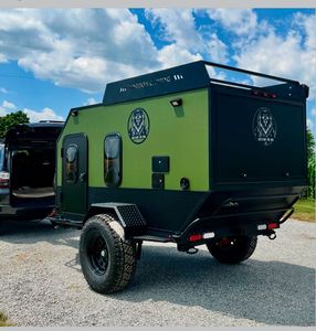 Pequeño Camping Mini Travel Trailer Camper Teardrop Caravan RV en venta | mini cápsula caravana para pequeñas camionetas. - Product Image 4