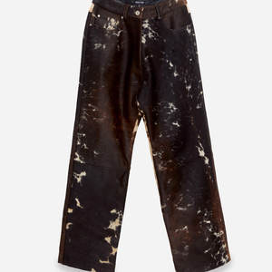 Pantalon en cuir de vache à la mode de nouvelle conception avec poche latérale Logo entièrement personnalisé Nouvelle conception Pantalon en cuir de vache pour homme - Product Image 6