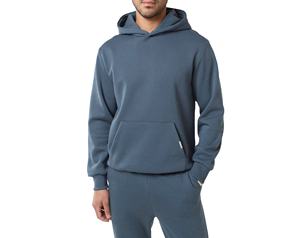 Conjunto Deportivo de Algodón/Poliéster para Hombre, Otoño, Casual, Sudadera con Capucha Vintage Lavada al Ácido, Pantalones Deportivos con Paneles y Corte Acampanado, Secado Rápido, 2026 - Product Image 2