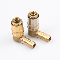 Connecteurs rapides en cuivre pour moule BAITO Mold Coolant Quick Mate Series, modèle BT, à passage direct