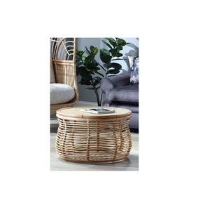 ชุดโต๊ะและเก้าอี้หวายสำหรับลานบ้านเฟอร์นิเจอร์โต๊ะรับประทานอาหารใช้งานทั่วไปงานตามสั่ง - Product Image 2