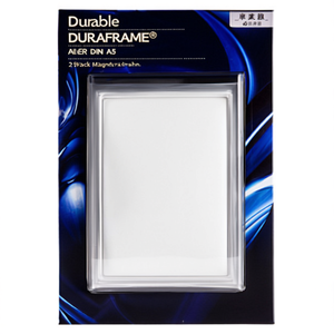 Marco de Vidrio Plateado DURAFRAME DIN A5, Paquete de 2, Magnetrahmen - Product Image 3