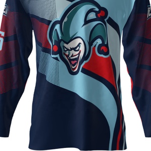 Wholesale Sublimation Embroidery Sports Team Uniform Manufacturer Custom Sublimated Ice Hockey Team Jersey - Product Image 5