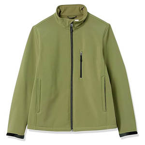 Veste Softshell pour hommes de haute qualité avec un design unique à séchage rapide pour une utilisation en extérieur en tissu de toile d'hiver - Product Image 1