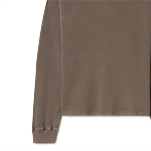 2025 nouveau style de sweats sur mesure pour hommes et unisexe couleur unie avec impression bouffante de logo personnalisé pour l'automne - Product Image 6
