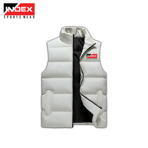 Chaleco Acolchado Ligero Personalizado, Impermeable, de Lona, Cálido, Plegable, Sin Mangas, Talla Grande, Unisex, para Invierno - Product Image 1