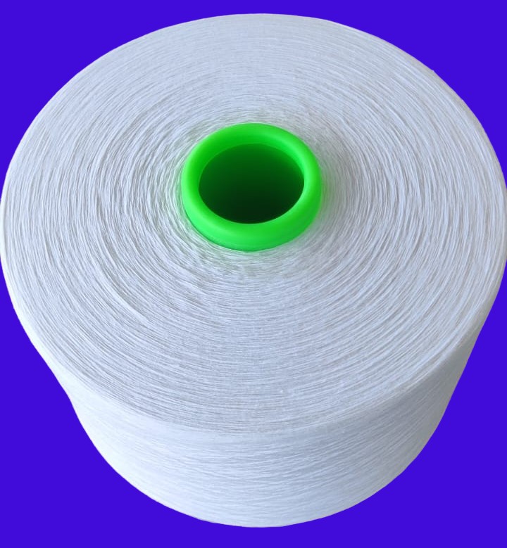 RECYCLED OE BLEACH WHITE YARN NE 4/1 6/1 8/1 10/1 16/1 20/1 24/1 30/1 34/1 40/1 COTTON POLYESTER BLEND YARN KNITTING WEAVING