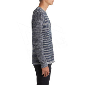 Suéter de Hombre de Manga Larga con Cuello Redondo, Corte Ajustado, Algodón y Poliéster, Grueso y Transpirable, Hecho en Pakistán - Product Image 3