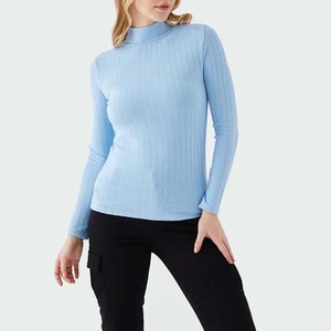 Sudadera de manga larga ajustada para mujer personalizada Otoño Tallas grandes Algodón de invierno con técnicas bordadas Precio - Product Image 6