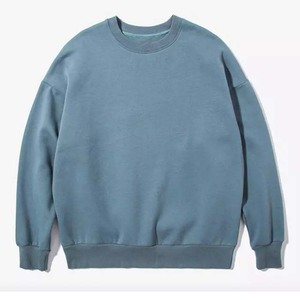 เสื้อสเวตเชิ้ตผู้ชายผ้าฝ้ายฟลีซ 100% แบบสวมหัว คอกลม ระบายอากาศได้ดี สไตล์ลำลอง พิมพ์โลโก้ได้ตามสั่ง ขายส่ง เสื้อสเวตเชิ้ตโอเวอร์ไซส์สำหรับฤดูหนาว - Product Image 6