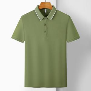 Polos de golf de couleur unie pour jeunes, tissu respirant à séchage rapide disponible en plusieurs tailles pour les uniformes scolaires ou sportifs - Product Image 2
