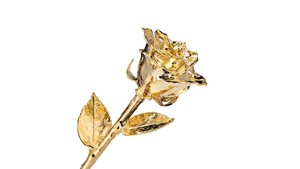 Rosa de Oro Artificial de Alta Calidad para el Día de la Madre, Rosa de Oro de 24k para Múltiples Usos, Regalo de San Valentín - Product Image 2