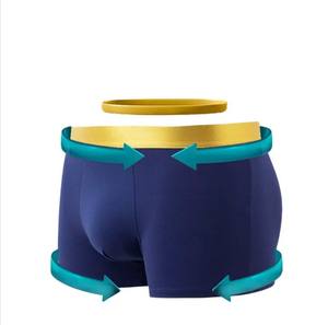 Calzoncillos Bóxer Clásicos para Hombre, Venta Directa de Fábrica, Cintura Media, Cómodos, Alta Elasticidad, Transpirables, No Ajustados, Ecológicos - Product Image 4