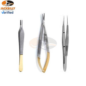 Ensemble d'instruments de blepharoplastie JACKBILLY - Kit de chirurgie plastique pour la chirurgie des paupières, acier inoxydable de haute qualité, manuel, certifié CE MOL - Product Image 2