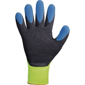 Gants Forster jaune néon/bleu pour temps froid, taille 9, conformes aux normes PPE II EN 388 EN 511, STRONGHAND - Lot de 12 pour travaux de jardinage - Product Image 3