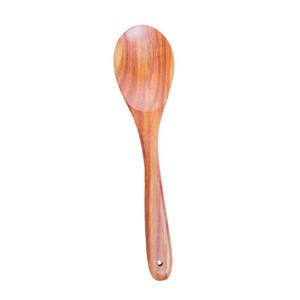Cuchara de Madera Clásica de la Mejor Calidad, Cuchara para Servir con Mango Largo, Acabado Espejo, Madera Natural Ecológica para Cocinar, Regalos - Product Image 1