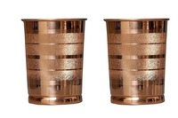 Gobelet en verre en cuivre pur de haute qualité, design luxueux et écologique, personnalisable, compatible lave-vaisselle, résistant à l'eau bouillante, avec bouchon à vis.