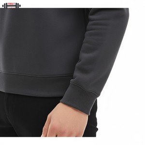 Sudadera de Forro Polar de Moda para Invierno, Estilo Urbano, Casual, Manga Larga, Gruesa, 300g, Vintage, Talla Grande - Product Image 4