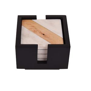 Hot Sale Durable <b>Wood</b> Coasters <b>Placemats</b> Round Heat Table Tea Coffee Cup Pad Non-slip Cup Mat Insulation Pad From India - Product Image 1