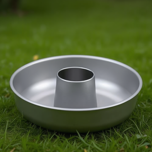 Molde para ciambella antiadherente de acero inoxidable (25cm) SILVER ELEGANCE Grigio 71525 - Product Image 3