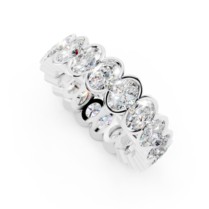 Vente en gros de diamants de laboratoire de taille ovale personnalisés, de qualité supérieure, respectueux de l'environnement, éthique, OEM personnalisé 10k 14k 18k - Product Image 2