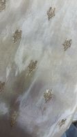 Tissu brodé en viscose pure de qualité supérieure, largeur 44, 155 575/m, vente en gros pour les filles, pour les vêtements fantaisie et ethniques