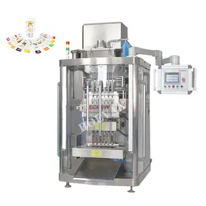 vertical multifunction salsa sauces ice pop chilli coffee powder particle machine packing