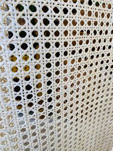 Best Price Rattan Plastic Wicker Vietnam Holiday PE Material Roll Packed Square Patterns Raw Best Quality Rattan <b>Cane</b> <b>Webbing</b> - Product Image 6