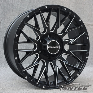 ล้อแม็<span class=keywords><strong>ก</strong></span>ซ์ F28411 Fonyee สำหรับรถยนต์ ลายยอดนิยม สำหรับออฟโรด ดีไซน์ใหม่ล่าสุด ล้ออัลลอยคุณภาพสูง มีสินค้าในสต็อ<span class=keywords><strong>ก</strong></span> - Product Image 2