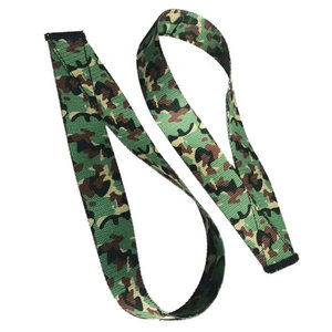 2025 sangles de poignet d'entraînement de levage rapide gardes en peau de vache respirants conception de camouflage Logo personnalisable enveloppes de poignet haltérophilie - Product Image 2