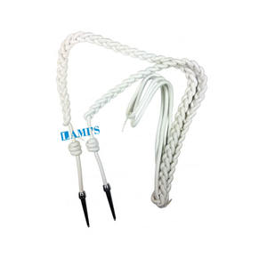 Cordon d'épaule uniforme de cérémonie Aiguillette de fil de lingot d'or de haute qualité pour une utilisation en extérieur - Product Image 4