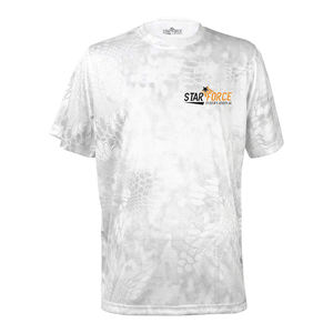 T-shirt de pêche à manches longues à séchage rapide sur mesure chemises imperméables vêtements de sport chemises pour hommes en polyester de coton à sublimation complète - Product Image 6