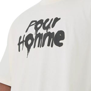 เสื้อยืดแนวสตรีทแวร์300GSM ผู้ชายเสื้อผ้าฝ้ายกราฟิกขนาดใหญ่พิมพ์ลายโลโก้ได้ตามต้องการ - Product Image 6