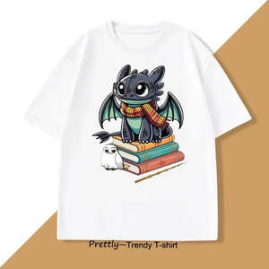 Camiseta Promocional Divertida de Anime de Dragones - Product Image 5