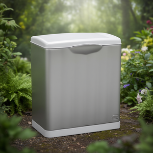 AMICA ECO SPACE Silver 42555 Waste <b>Bin</b> (20Lt) - Product Image 3