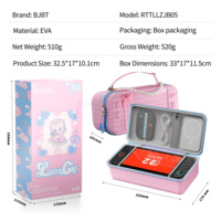 Prix d'usine – Série Lolita Cat – Sac de rangement rigide en EVA pour Nintendo Switch 2 OLED 1 – Accessoires de jeu – Étui de transport pour filles