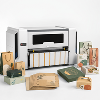 Presse numérique à jet d'encre intelligente à passage unique 1200 DPI avec technologie HP I4 pour l'impression de cartons logistiques et de boîtes en carton ondulé à haute capacité